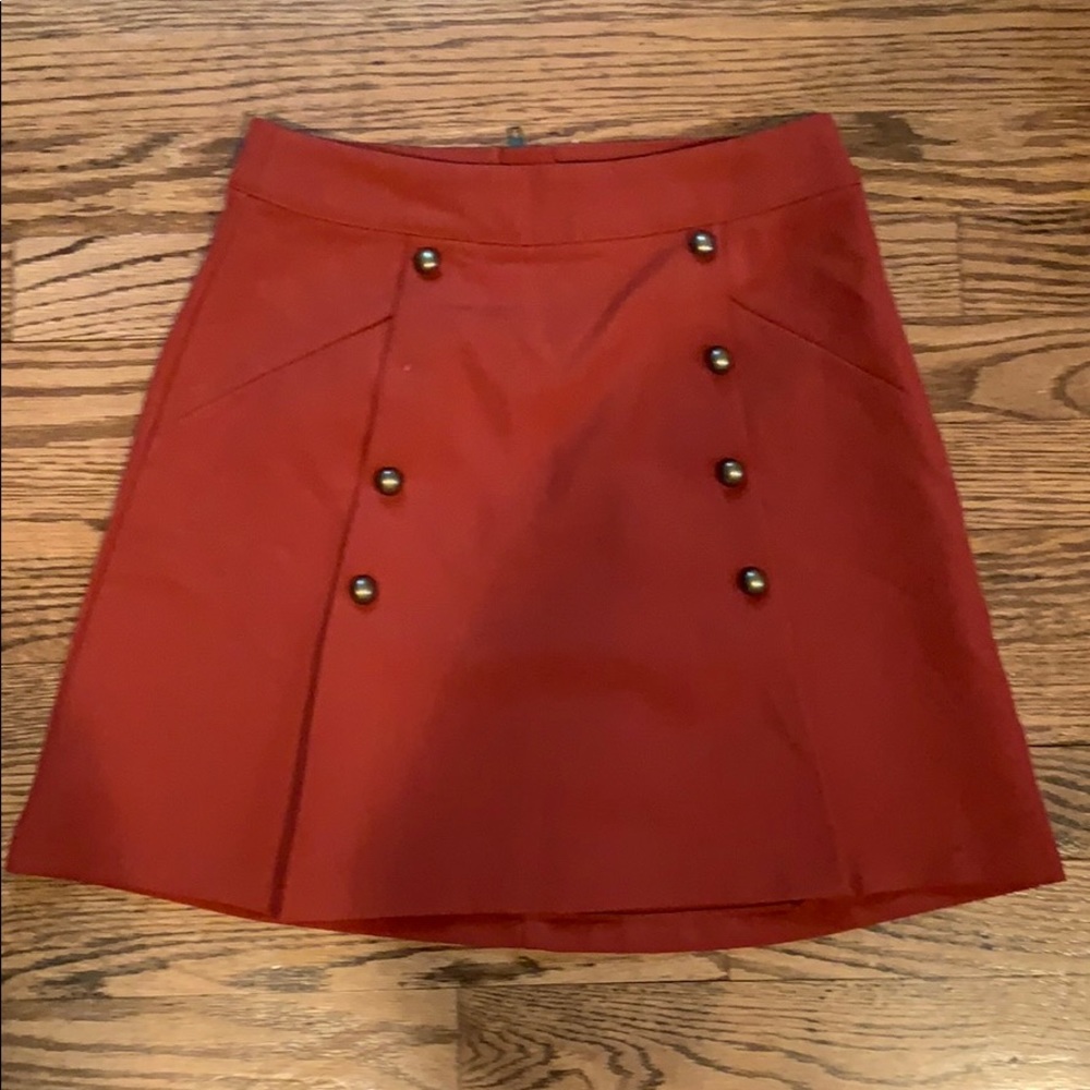 button down skirt